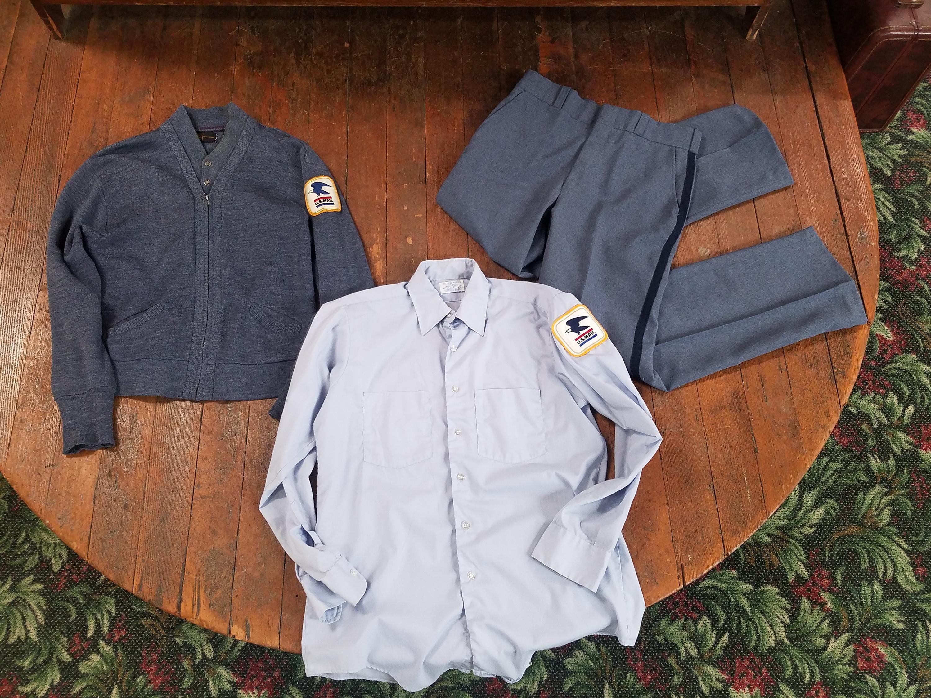 Postman uniform - Etsy 日本 フレンチヴィンテージ ワークシャツ LA