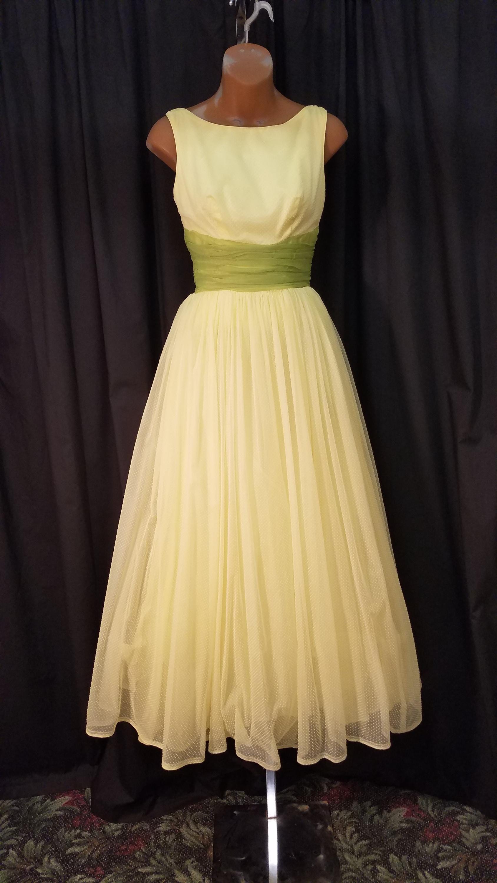 frenchy grease yellow dress Sandy movie frenchy grease outfits