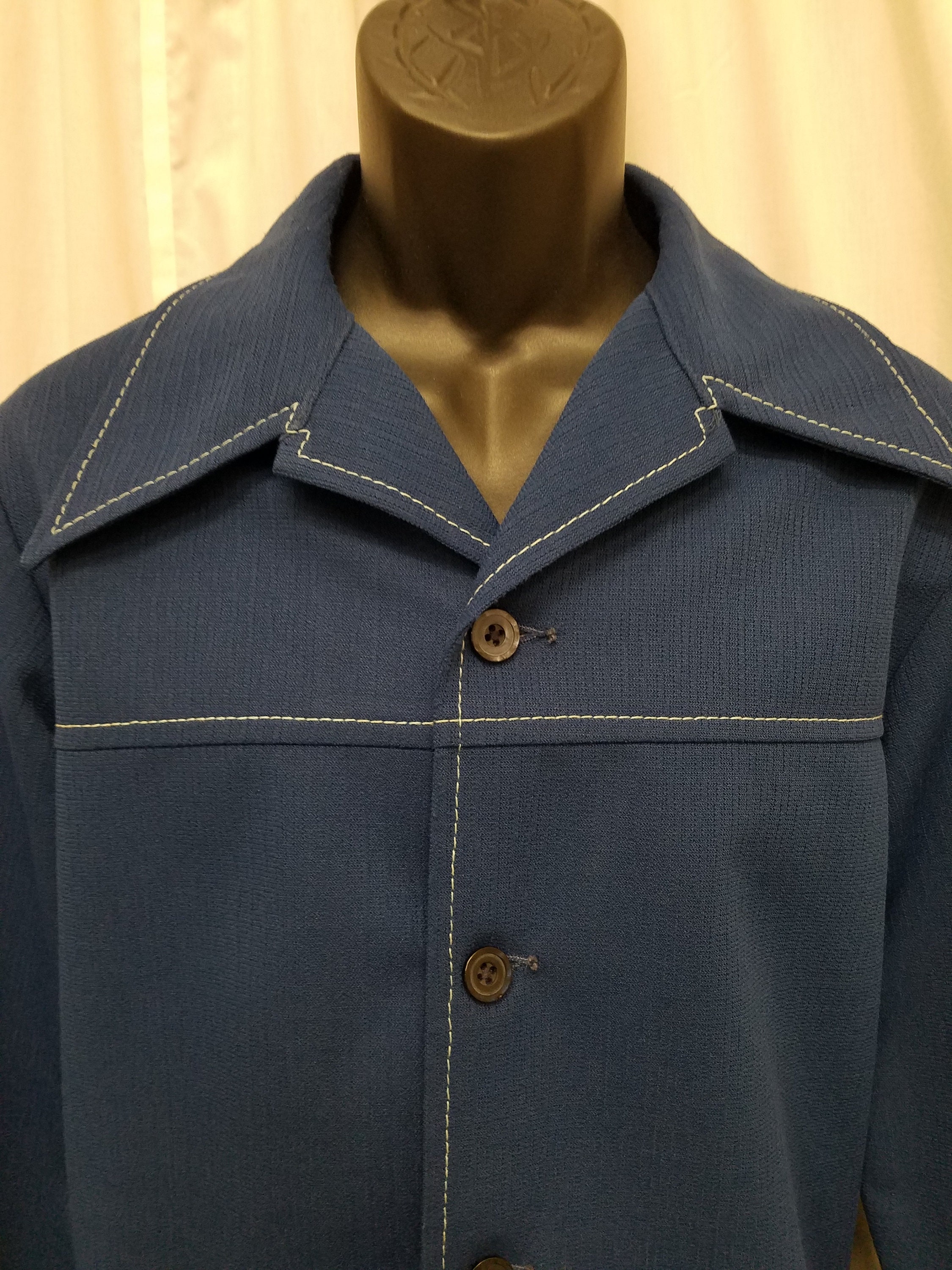 ジャケット・アウター 70s- FARAH denim safari jacket 70s Safari Jacket - Etsy