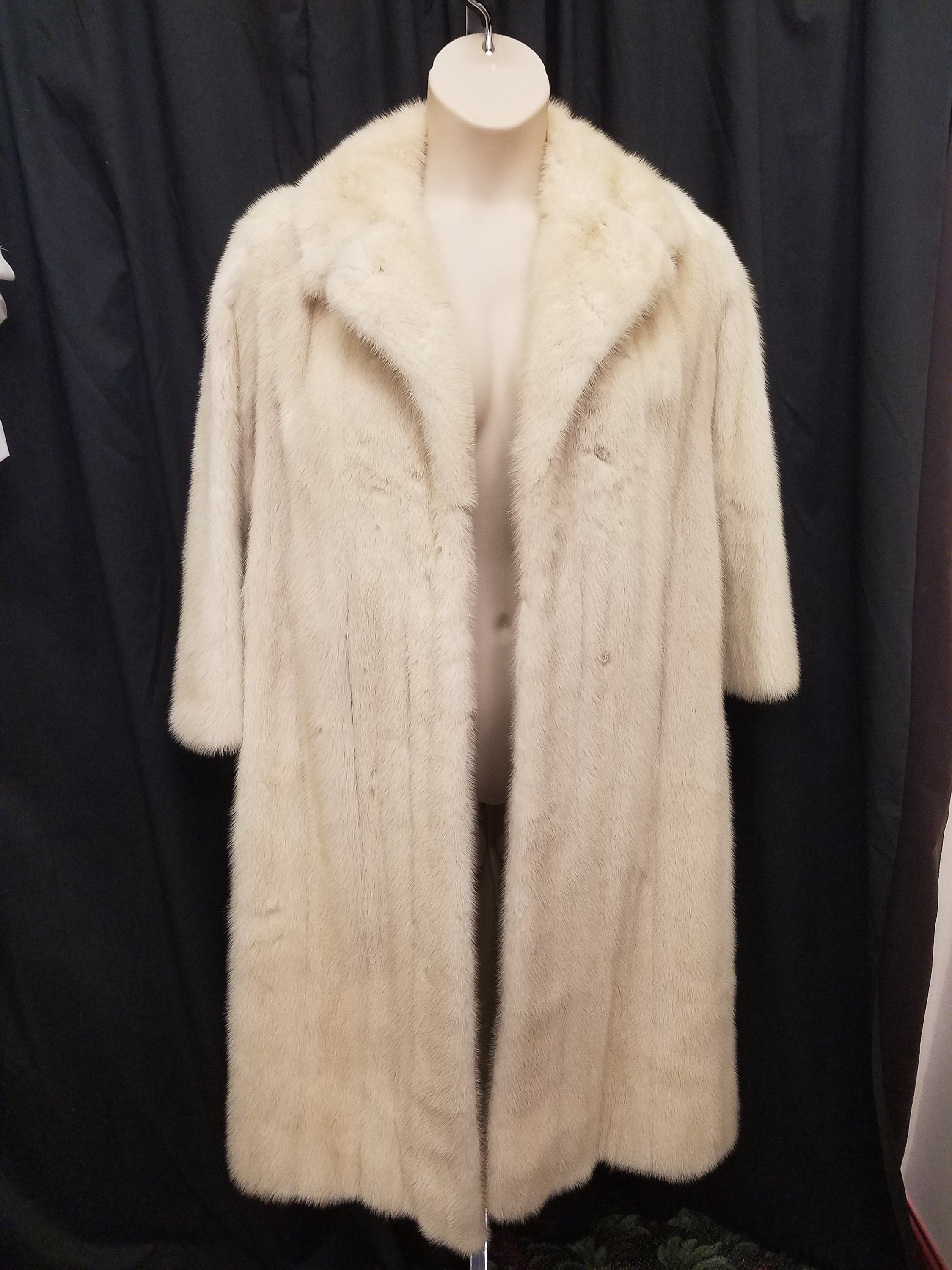 Vintage 1980's Revillon Paris New York Saks Fifth Avenue Genuine