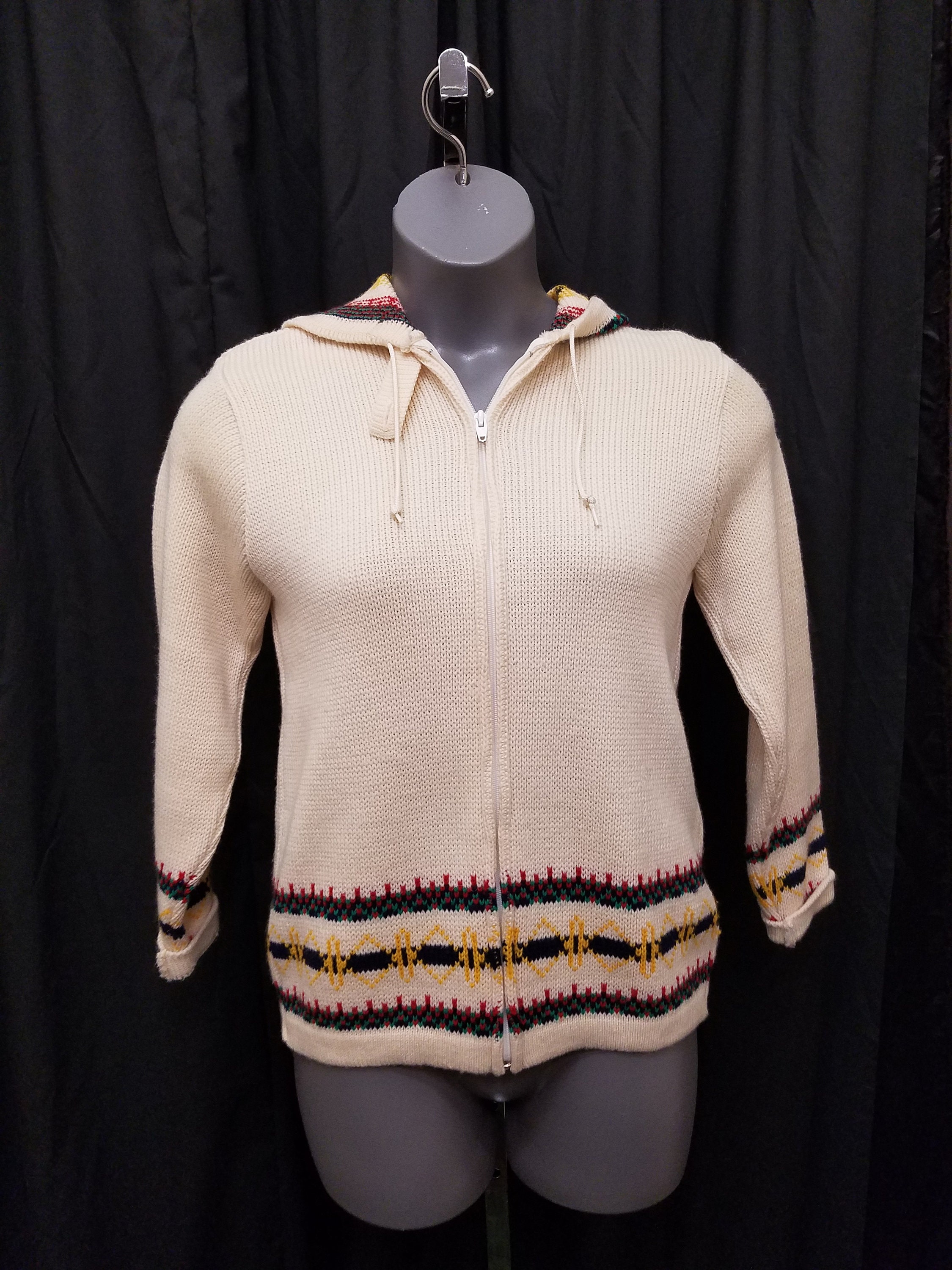Wool Hooded Sweater - Etsy