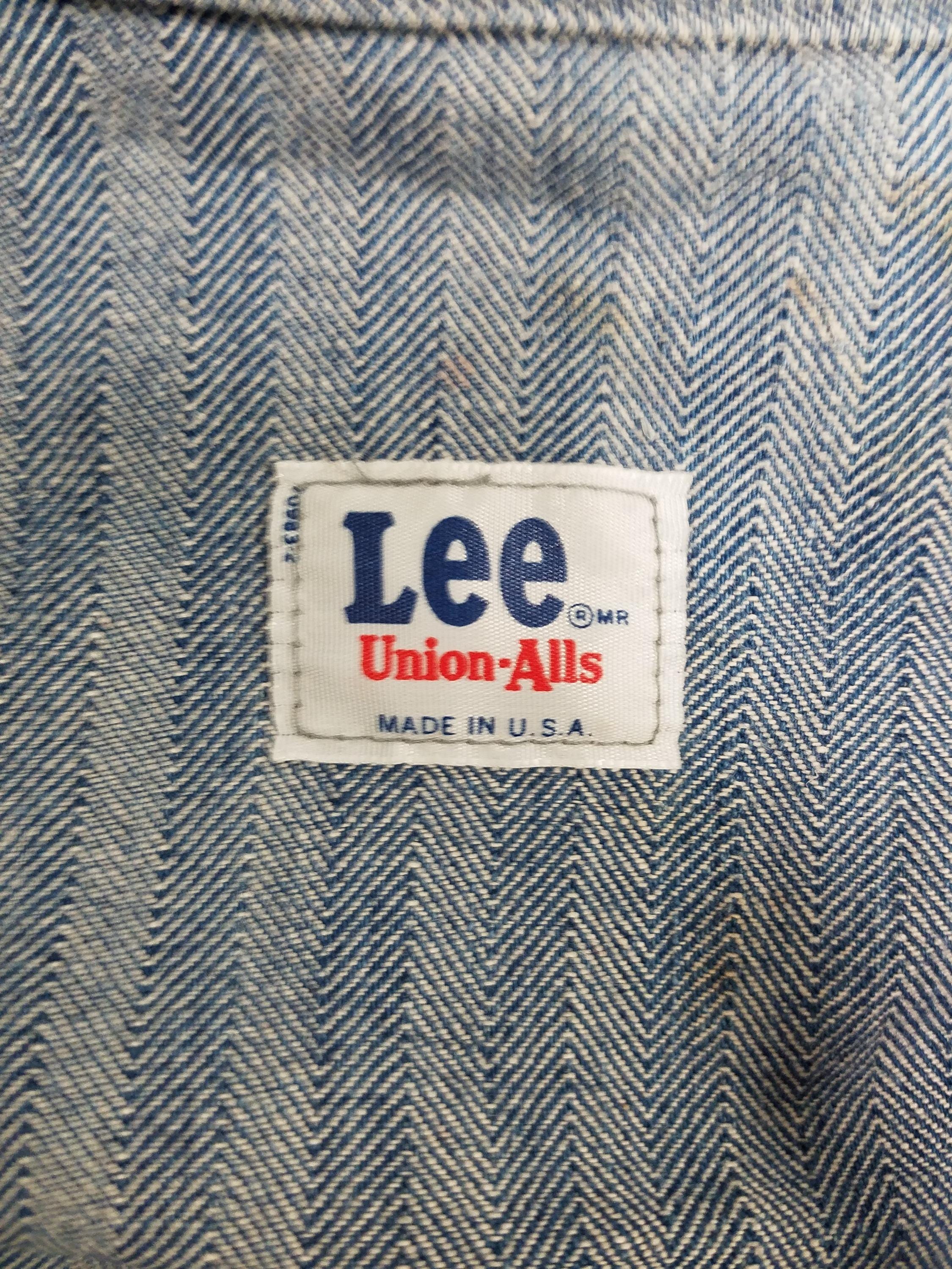 Vtg Lee Union-alls Coveralls Retro 1950s 100% Cotton Sanforized