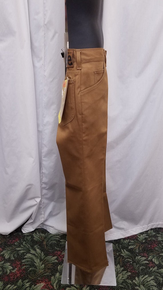 Vintage 1970's Deadstock Lee Riders Light Brown B… - image 4