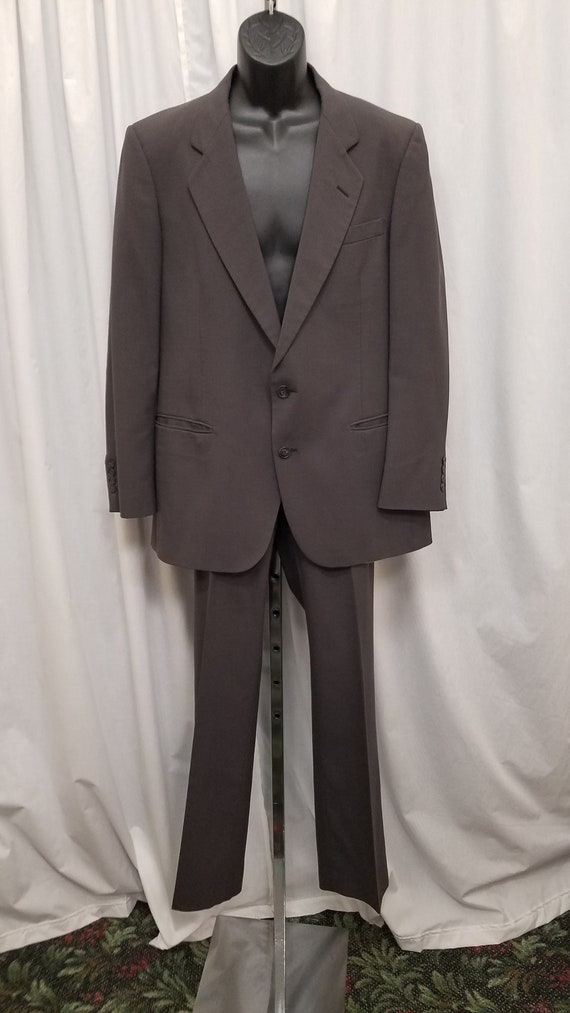 pierre cardin スーツ 3ピース グレー サイズ165cm 96B4 Vintage 80s Pierre Cardin Retro Gray Silky Woven 2 Piece Dressy