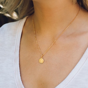 Dainty Coin Necklace