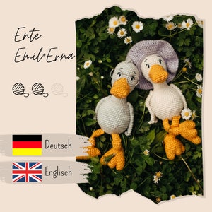 Erna and Erwin Duck Crochet Pattern
