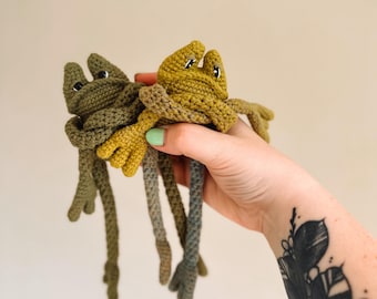 Modèle de crochet de grenouille en allemand
