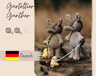 Günther Armadillo crochet pattern German