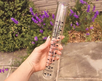 Large Rain Gauge Replacement Tubes, Rain Gauge Tube, Glass Gauge Tube, Yard Rain Gauge, Patio Rain Gauge, Garden Rain Gauge, Gardening Tools