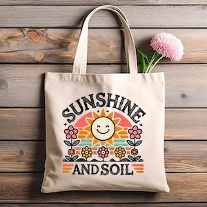 Sunshine and Soil Eco Tote Bag