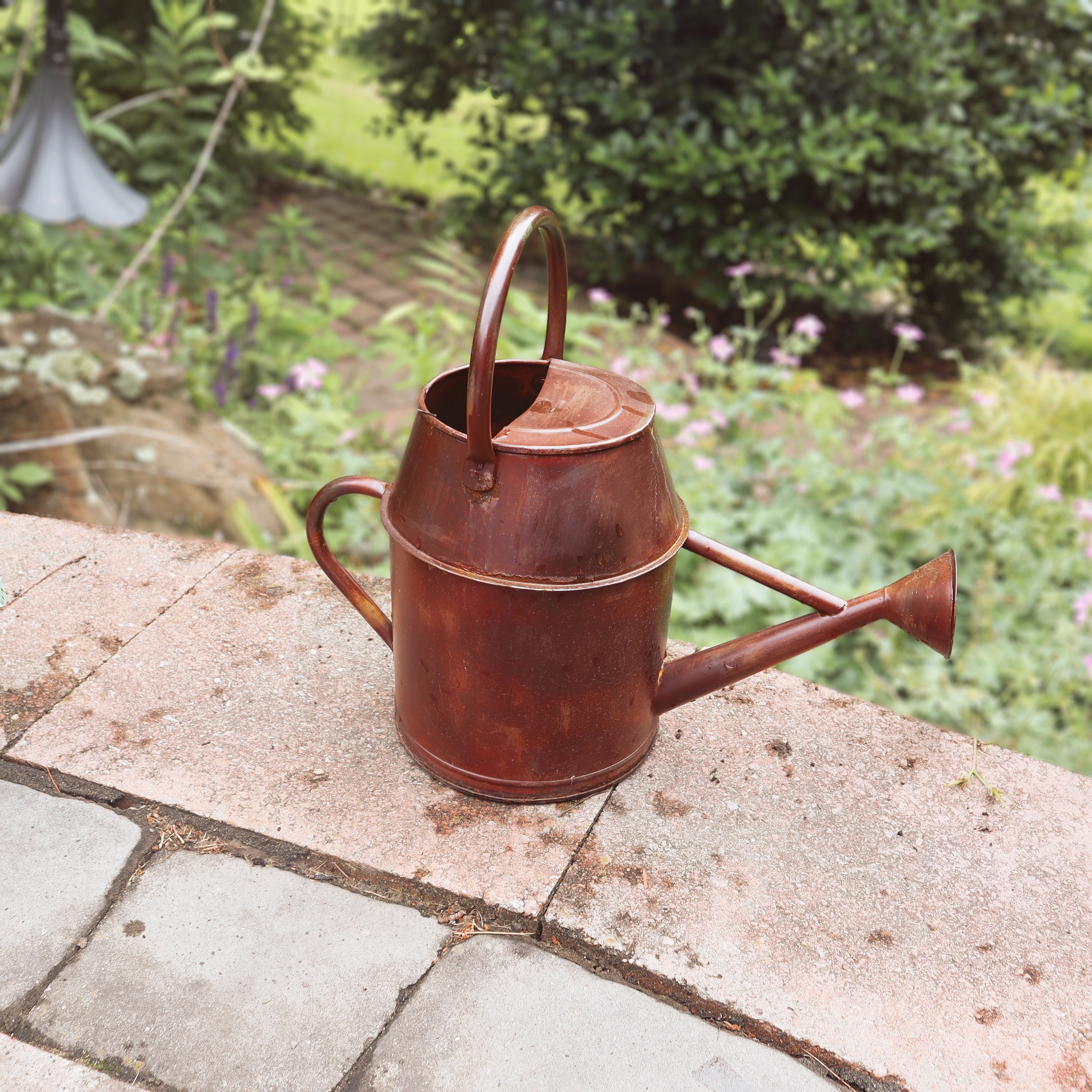 Antique Red Watering Can Garden Decor Garden Tools Gifts Etsy