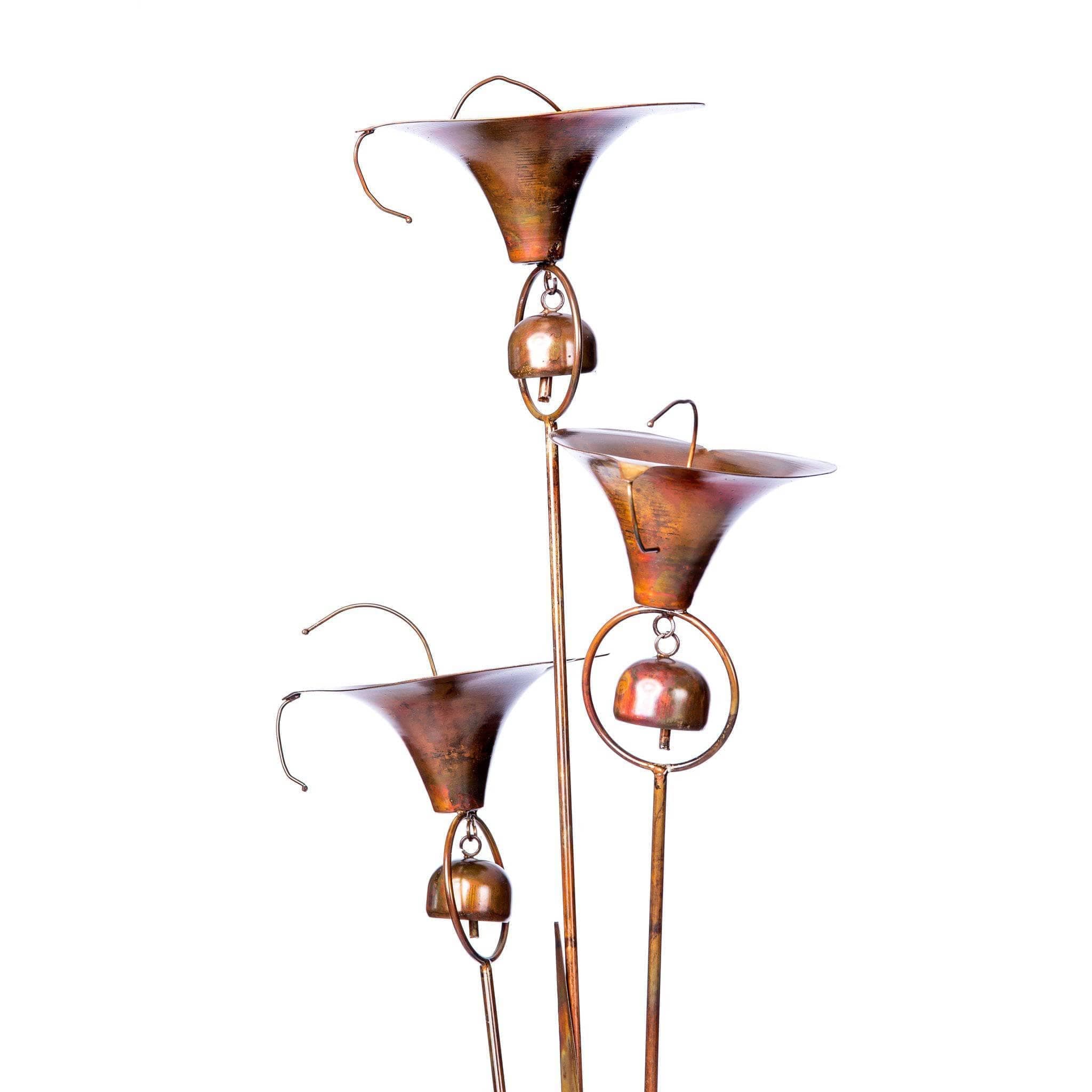 Triple Calla Lily Garden Stake Outdoor Stake Garden Etsy