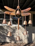 Dragonfly with Bells Wind Chime, Wind Chimes, Garden Decoration, Gardening Gifts, customer-gift-ornament, Decorative Hanging Garden Decore