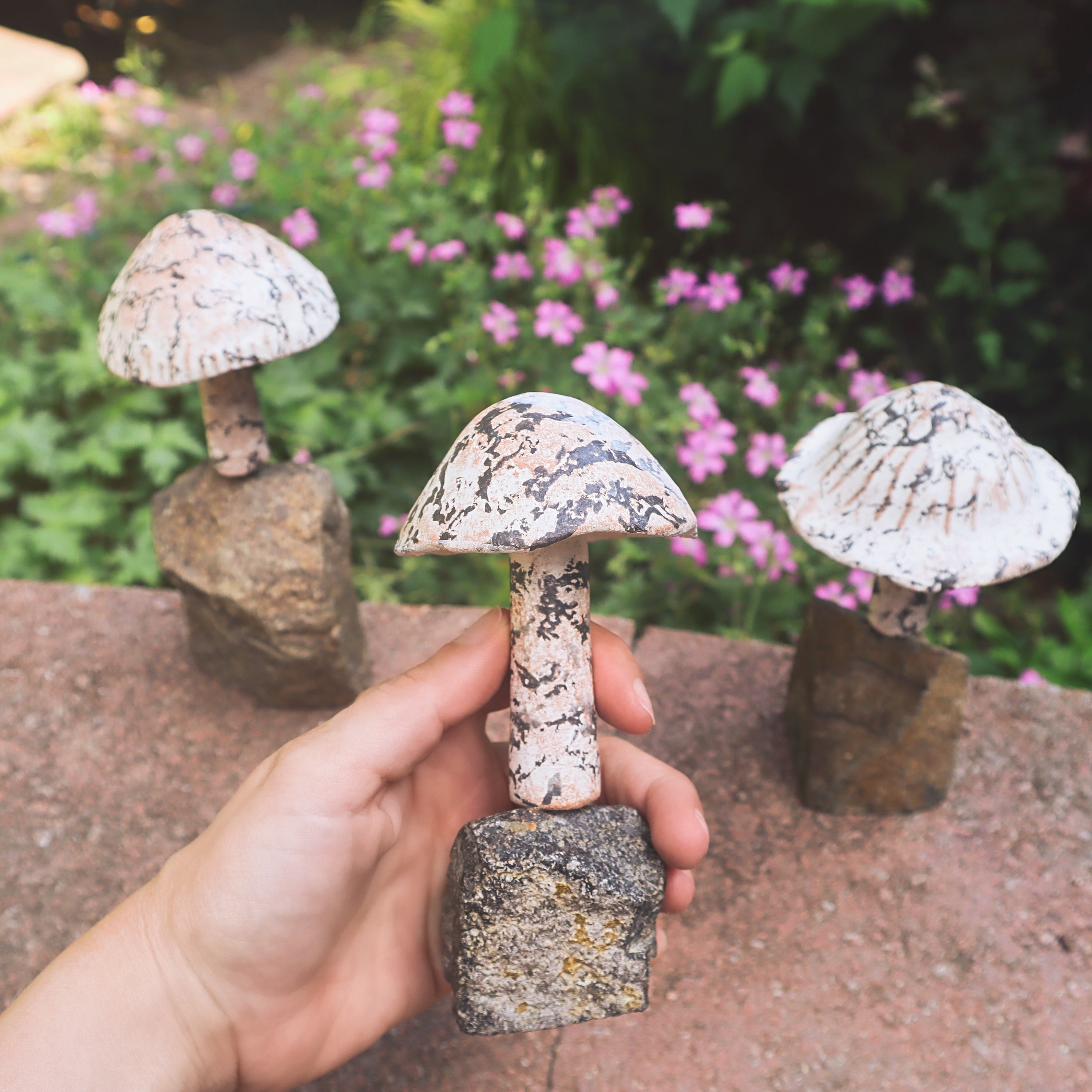 Mushroom Yard Decor - Etsy