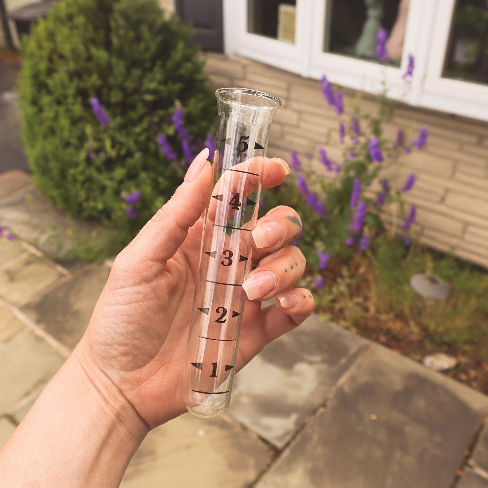 Rain Gauge Replacement Tube Rain Gauge Tube Glass Gauge Etsy