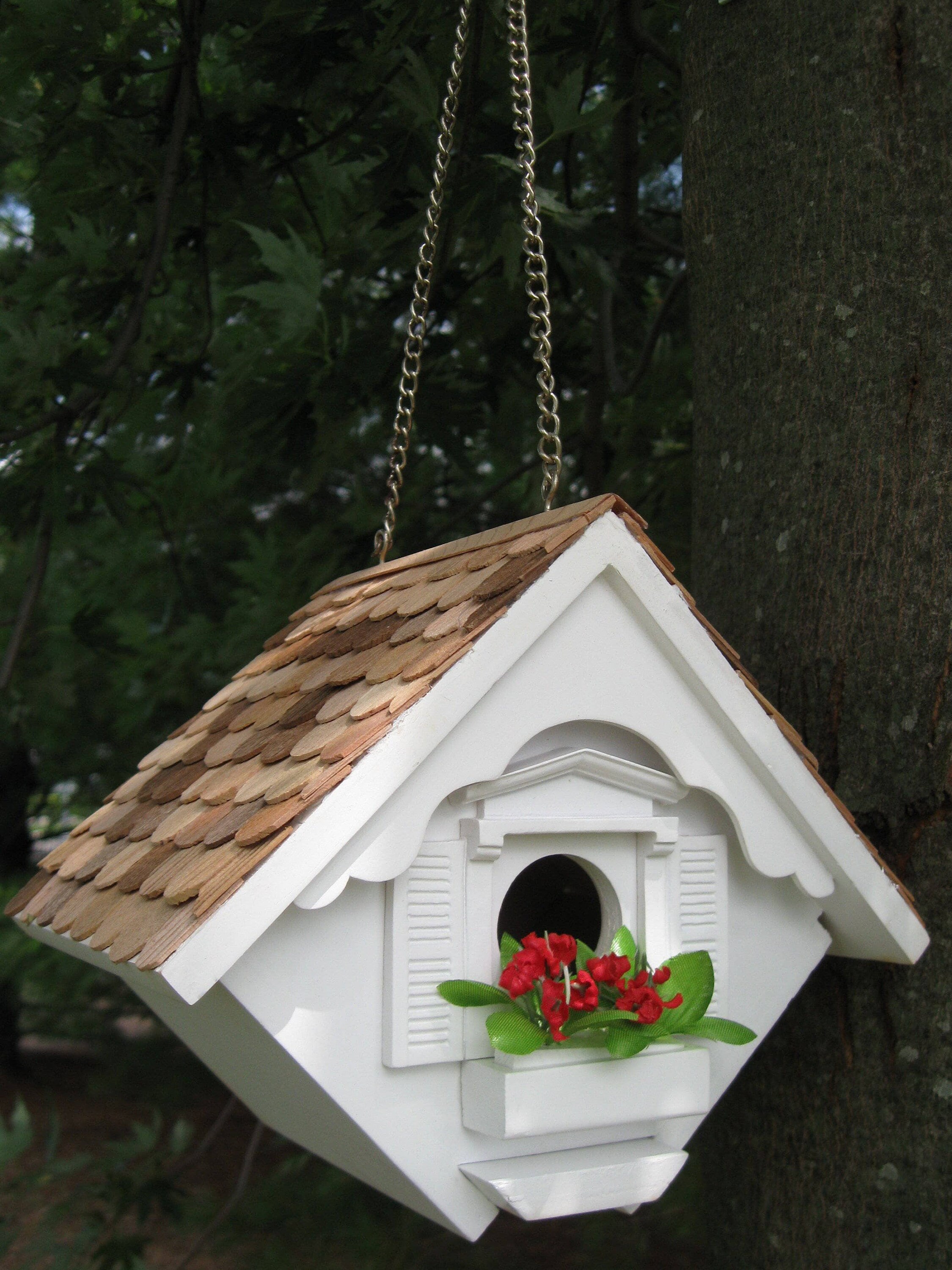 Sparrow Bird House de Happy Gardens Little Bird Cottage Etsy