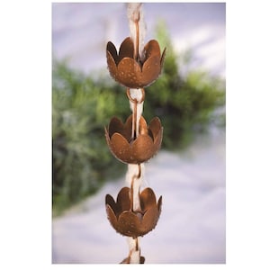 Happy Gardens - Lily Cup Rain Chain