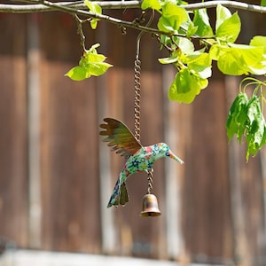 Happy Gardens - Floral Hummingbird Multicolor Ornament