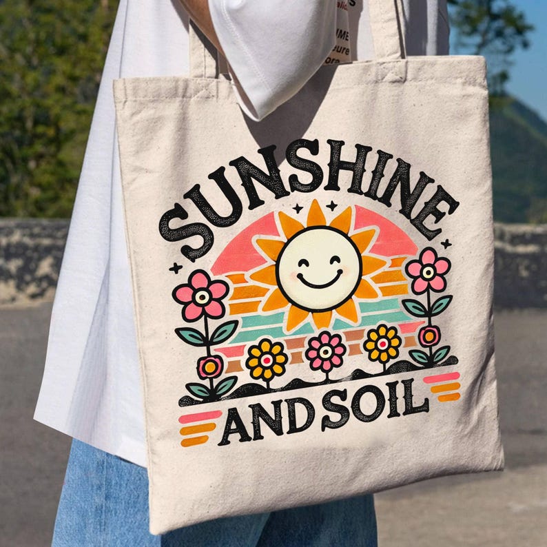Sunshine and Soil Eco Tote Bag