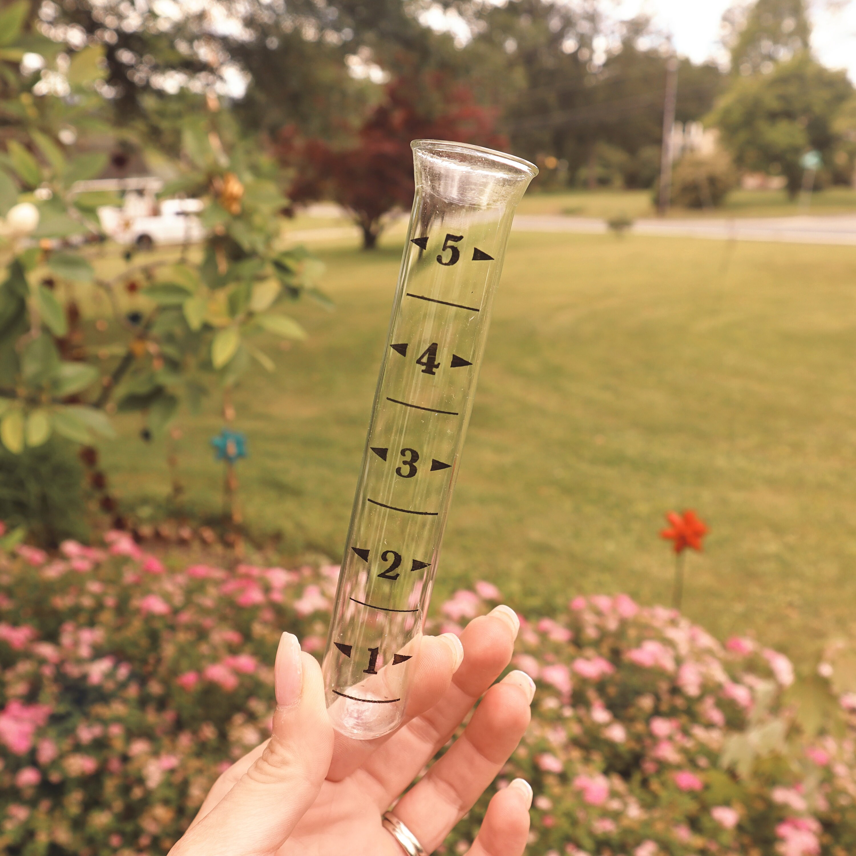 Rain Gauge Replacement Tube Rain Gauge Tube Glass Gauge Etsy