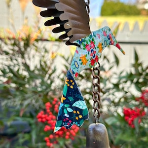 Happy Gardens - Floral Hummingbird Multicolor Ornament