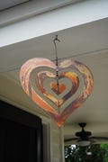 Triple Spinning Heart Ornament | Gifts for Mom | Garden Decor | Yard Art | valentins day homedecor | Gardening Gifts | valentinesday-giftful