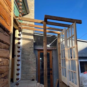 Lily Cup Rain Chain | Wind Chimes | Metal Art | Garden Decor | Yard Art | Patio Art | Gifts for Mom | Gardener Gifts | Rain Chains | Balcony image 6