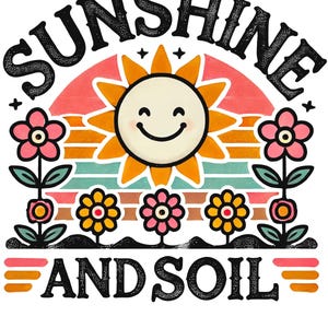 Sunshine and Soil Eco Tote Bag