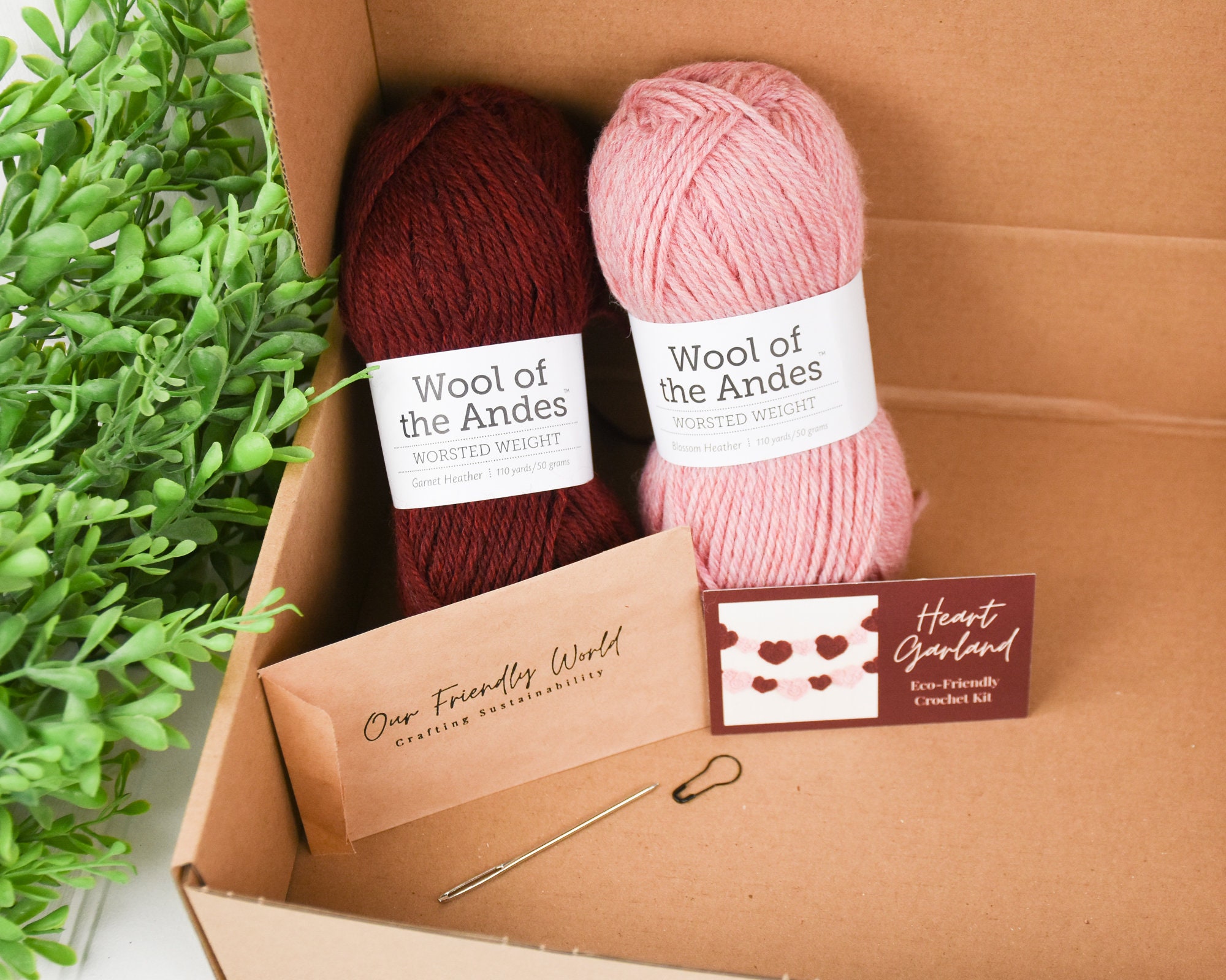 Crochet Kit Flower Garland, Beginner Crochet Kit With Yarn