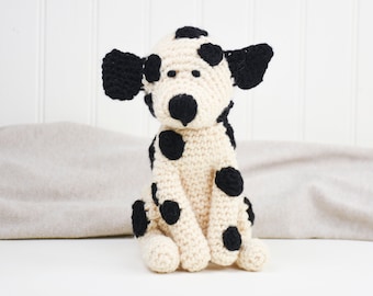Dalmatian Amigurumi Crochet Pattern: Stuffed Puppy Toy (PDF Pattern)