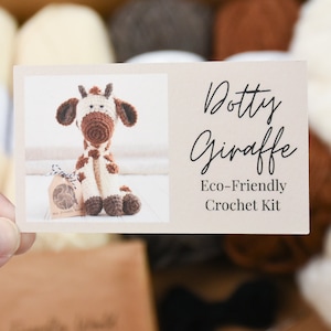 Crochet Kit, Beginner Crochet Kit, Learn to Crochet, How to Crochet, Amigurmi Crochet Kit, Gift for Teenage Girls, Our Friendly World