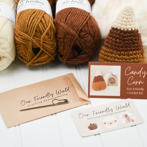 Crochet Kit with Yarn, Gift for Crocheter, Christmas Gift for Crochet Lover, Crochet Gift Set, Yarn Gift Set, Birthday Gift for Crocheter image 4