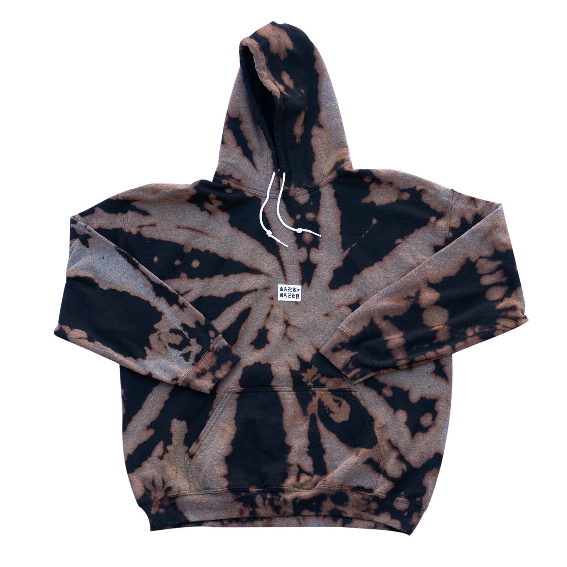 bleach dye hoodie