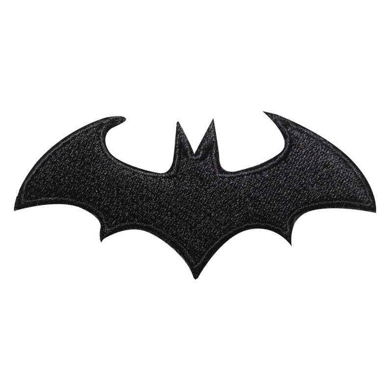 Batman Rotro Superhero Patch Iron On Sew On Embroidered Patch