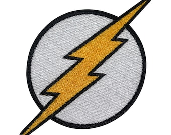 Patch à Coudre Flash Superhero Film Brodé à Repasser Badge Pour Vêtements 