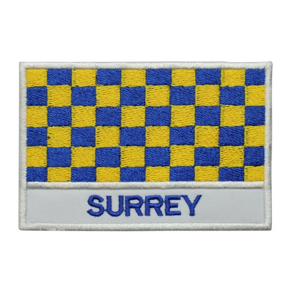 Dorset County Flag Patch Iron On Patch Sew On Embroidered Patch For Shirts T-Shirts Cute Patch United Kingdom County Flag