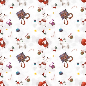 Christmas fashion, Lillestoff organic jersey, Christmas fabric