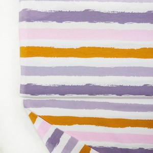 Organic summer jersey stripes, Lillestoff, organic jersey