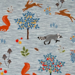 Animals in the forest, grey, HILCO, sweat, cotton sweat