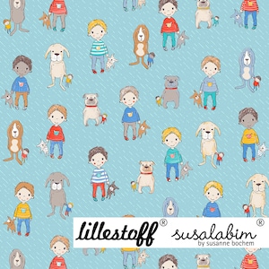 Susalabims Filips dogs, Lillestoff organic jersey