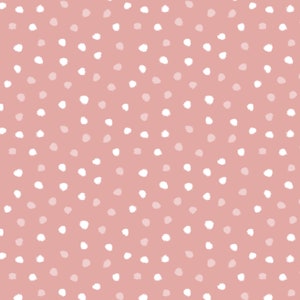Josefines Points, old pink, Lillestoff Bio Jersey
