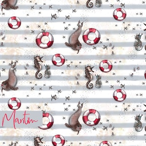 Maritime, Lillestoff organic jersey, robe,