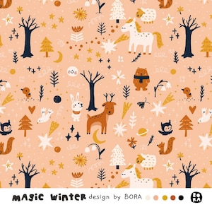Magic Winter, Lillestoff, organic jersey