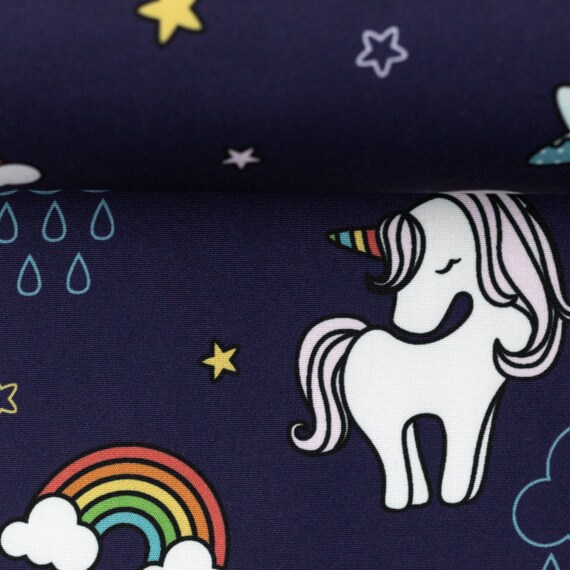 Robin **NANO-Softshell**, Softshell 775597 Einhörner, dunkelblau