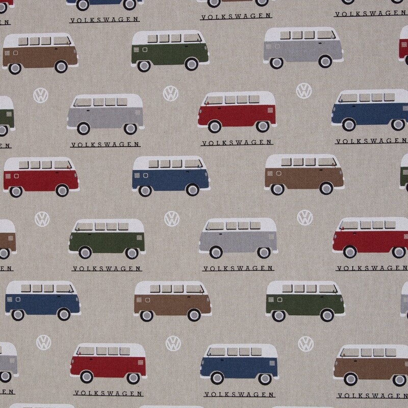 Vw Bus Fabric - Etsy