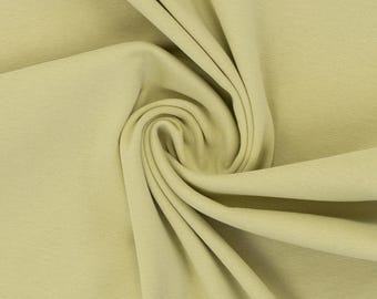 Ribbing, Heike, tubular knit, 000763 plain, reed green