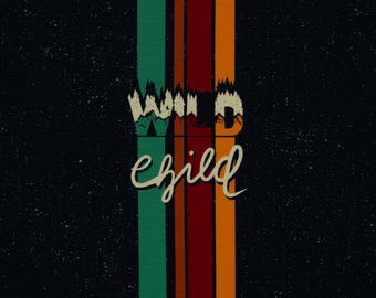 Wild Child – French Terry Panel approx. 80 cm | Bienvenido Colorido x Swafing