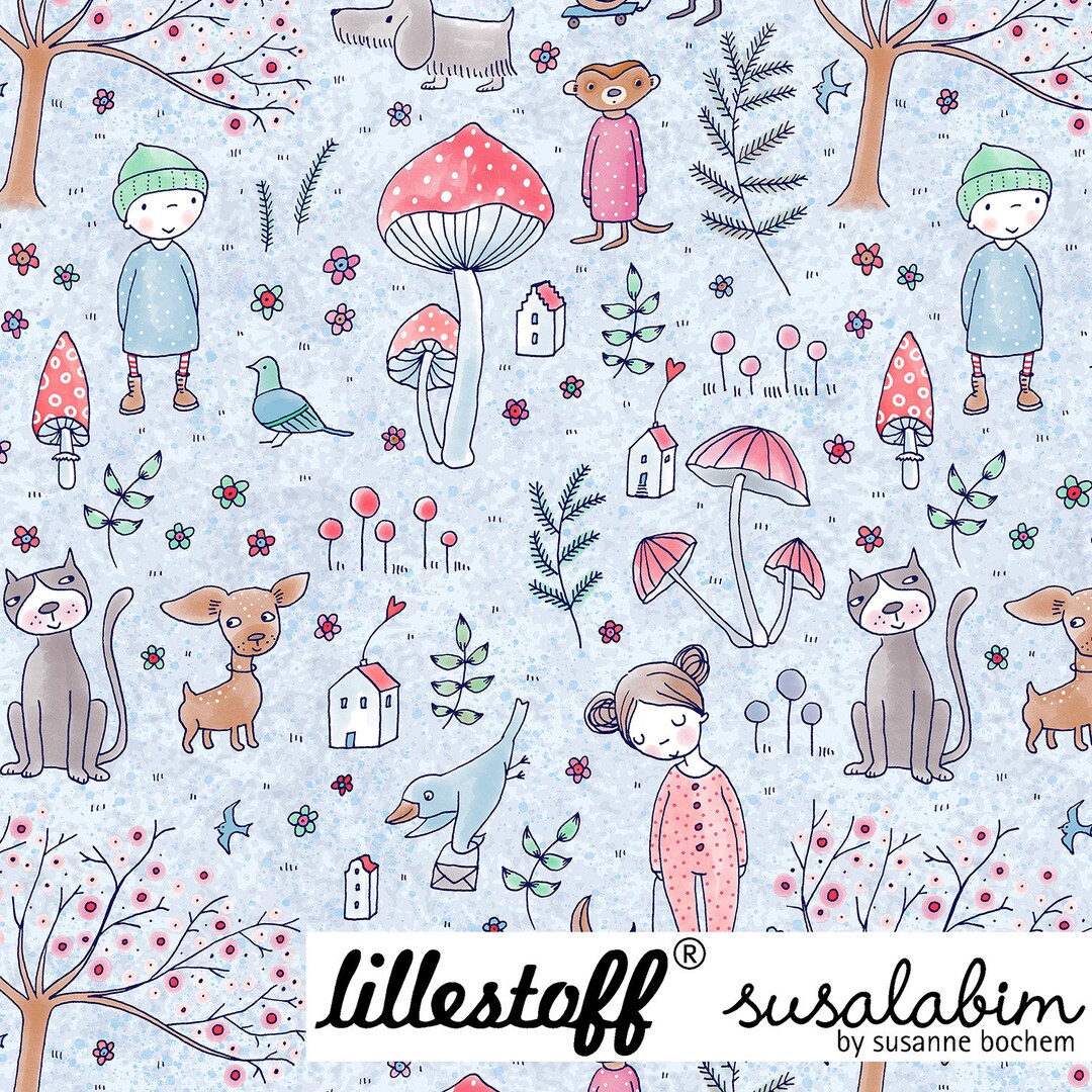 Remaining 1 M, Susalabims Happy Life, Lillestoff, Organic Jersey