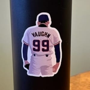 Cleveland Indians #99 Major League Ricky Vaughn Movie Navy Grey