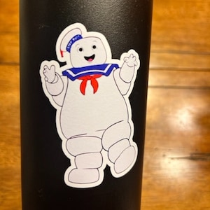 Fun Vinyl Sticker - Ghostbusters. Waterproof & Laminated. Sticker Decal for Water Bottles, Laptop, Car. Upgraded Shipping on 5+ ordered